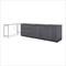 NewAge Outdoor Kitchens Aluminum Slate 4-Piece Outdoor Kitchen Set (No Countertop)