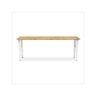 Gladiator Height Adjustable 8-Foot Hardwood Workbench