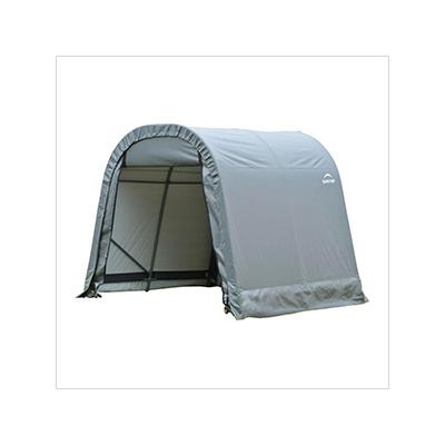 ShelterLogic 8x8x8 ShelterCoat Round Style Shelter (Gray Cover)