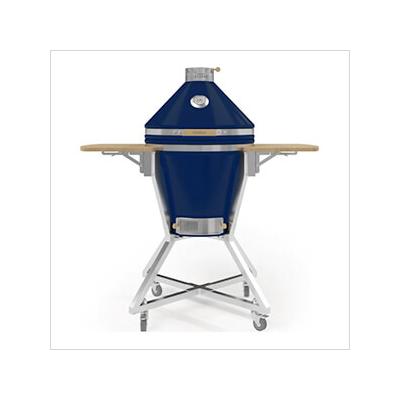 NewAge Outdoor Kitchens 22-Inch Kamado Charcoal Grill with Cart (Indigo)