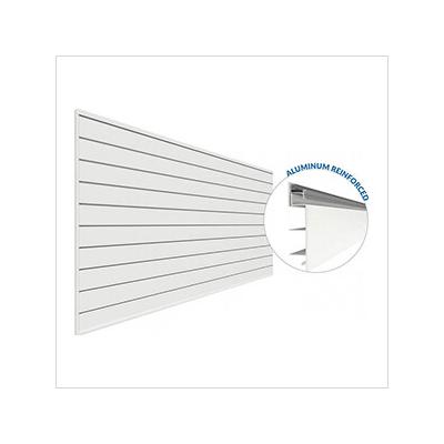 Proslat 8 ft. x 4 ft. PROCORE PVC Slatwall