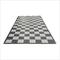 Swisstrax Diamondtrax Home Single Car Garage Floor Tile Mat (Slate Grey / Pearl Silver / Jet Black)