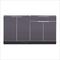 NewAge Outdoor Kitchens Aluminum Slate 2-Piece Outdoor Kitchen Set