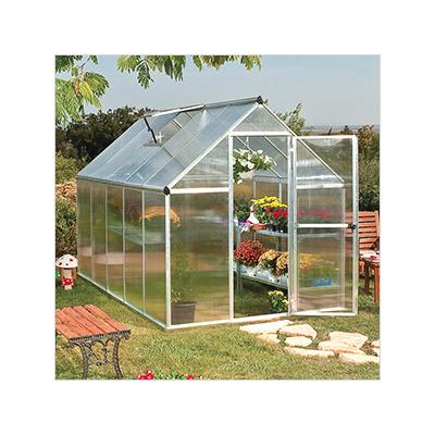 Palram-Canopia Mythos 6' x 14' Hobby Greenhouse (Silver)