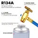 Ricarica refrigerante Kit aria Ac R134A 134A tubo aria condizionata per auto Con manometri di ricarica R12 ricarica Gas 30Lb linea sigillante di riempimento