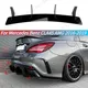 Kit corpo labbro diffusore inferiore paraurti posteriore auto per Mercedes Benz classe CLA W117 C117 CLA220 CLA250 Sport CLA45 AMG berlina 2016-2019