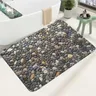 Tappeti da bagno in pietra di ghiaia antiscivolo tappeto di fango di diatomee tappetino da bagno