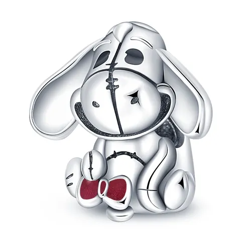 Disney 925 Sterling Silber Teddybär Charm Perlen geeignet für Pandora Original Damen DIY Armbänder