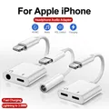 Adattatore audio jack per cuffie da fulmine a 3,5 mm 2 in 1 per iPhone 14 13 12 11 Pro Max X XS XR