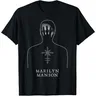 T-shirt a mano Marilyn Manson - Chaos