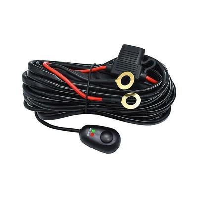 Woosien - 480w 14awg 12v 40a Kabelbaum Relais Loom Kabelsatz Sicherung für Offroad-LED-Arbeitslampe Image