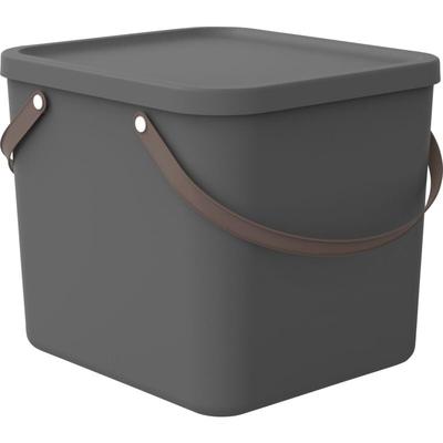 Rotho - Aufbewahrungssystem Albula 40 l anthrazit Aufbewahrungsbox mit Deckel Image