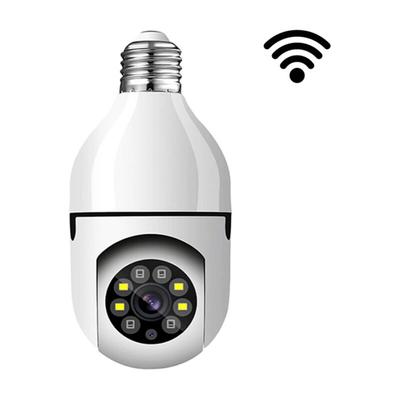 Trade Shop - indoor ip cam 360° wifi E27 video überwachungskamera JT8177 - Image