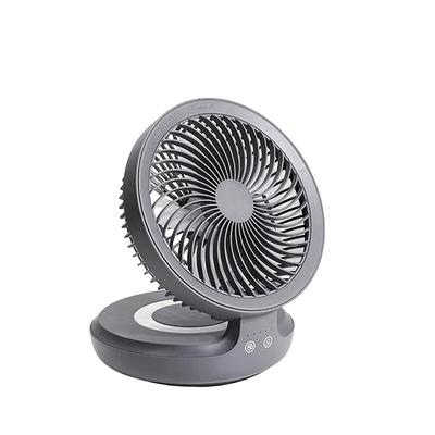 Edon E808 Wireless Suspended Air Circulation Fan USB Rechargeable Folding Electric Fan Night Light Touch Control 4 Speed