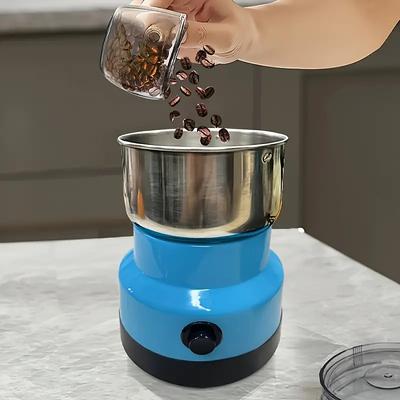 Electric Cereals Grain Grinder Grinding Machine Coffee BlenderCoffee Preparation Machine Portable Grinder Electric Grinder BeanGrinder Coffee Maker For Home