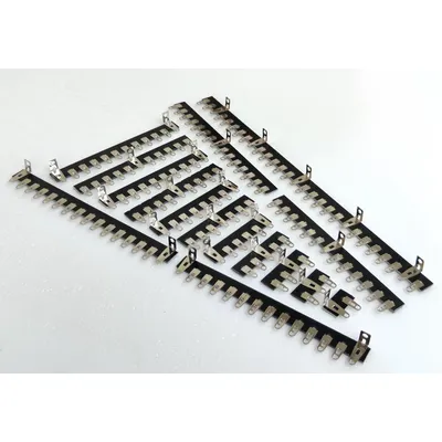 Ampmart 2-28Pins Tag Strip Silver Pins Plated Audio Strip Tag Board ,For Guitar Amplifiers HIFI DIY.