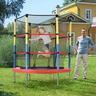 Trampoline-Trampoline pour enfants avec panier de basket, mini trampoline pour intérieur et
