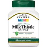21st Century Vitamins Thistle Extract Veg Capsules 60 Count (21338)