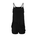 lounge sets for women Suits Womens Tennis Dress Workout Dress With Shorts Sleeveless Spaghetti Straps Golf Athletic Dresses 2 piece sets for women pajama sets for women 2 piece Black Polyester 2XL
