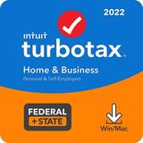 [Old Version] TurboTax Home & Business 2022 Tax Software Federal and State Tax Return [PC/MAC Download]