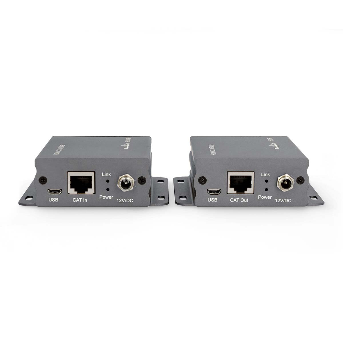 Nedis HDMI Extender - Über CAT6 - Up to 50.0 m - 4K@30Hz - 10.2 Gbps - IR-Rücksendefunktion - Metall - Anthrazit Image
