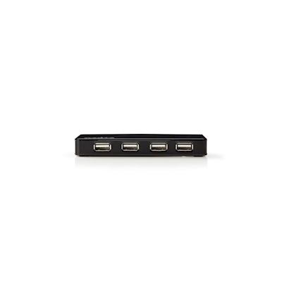 Nedis USB-Hub - USB-A Stecker - USB-A Buchse - 7-Port port(s) - USB 2.0 - Netzstromversorgung / Stromversorgung über USB