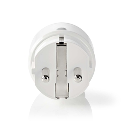 Nedis SmartLife Smart Stecker - Wi-Fi - IP21 - Leistungsmesser - 2500 W - Schutzkontakt / Typ F (CEE 7/7) - -10 - 40 °C - Android / IOS - Weiss - 1 Stück Image