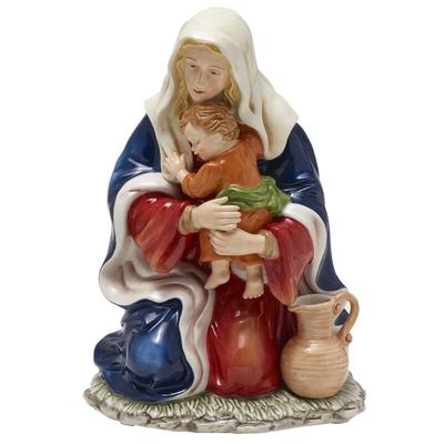 Fitz and Floyd Holiday Musical Madonna And Child, 9.25 Inch