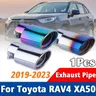 1 pz per Toyota RAV4 XA50 2019-2023 marmitta in acciaio inox marmitta terminale di scarico marmitta