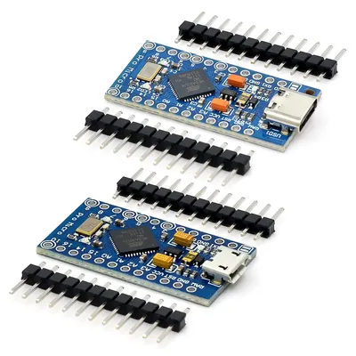 Neues Pro Micro für Arduino ATmega32U4-Modul mit 2-reihigem Stiftleiste für Leonardo auf Lager. beste Qualität Image