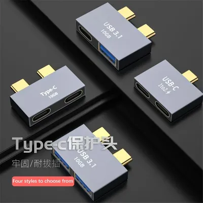 Typ-C-Übertragungs-Erweiterungs-Dock-Adapter für MacBook Thunderbolt 3, USB-C-HUB, Image