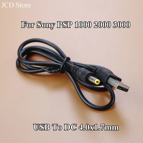 1 stücke 80cm 5V USB zu DC Ladekabel Ladekabel 4 0x1 7mm Stecker 5V 1a Ladekabel für PSP/