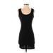 Rag & Bone Cocktail Dress - Sheath Scoop Neck Sleeveless: Black Dresses - Women's Size 0