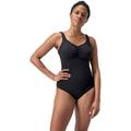 SPEEDO Damen Badeanzug Womens Shaping AquaNite Swimsuit, Größe 46 in Schwarz