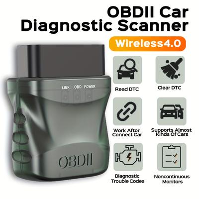 Auto Obdii Diagnostic Scanner Tool Wireless 4.0, C...