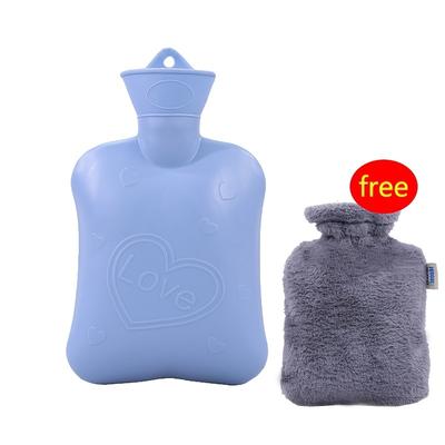 1pc Hot Water Bottle, Water Injection Hand Warmer, Ice Water Bag, Safe Explosion-proof Heat And Cold Therapy, Winter Thermal Products, Free Plush Cover