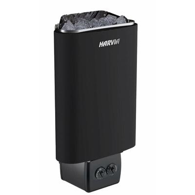 Harvia - Delta D36 3,6 kW Black Saunaofen mit integrierter Steuerung Saunaheizgerät Schwarz