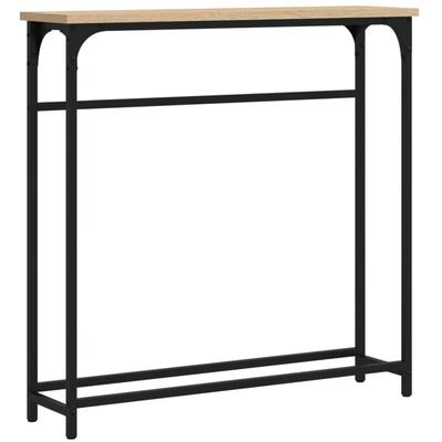 Vidaxl - Konsolentisch Sonoma-Eiche 75x19,5x75 cm Holzwerkstoff Image