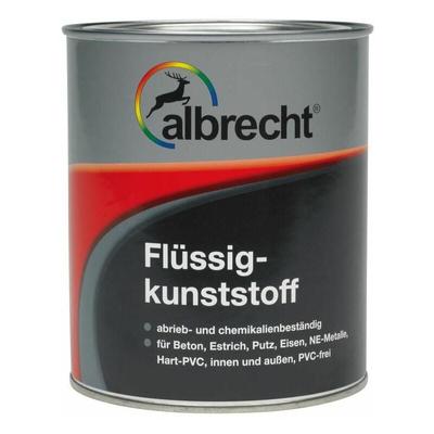 Albrecht - Flüssigkunststoff 2,5 l kieselgrau ral 7032 Kunststofflack Innen Außen Image