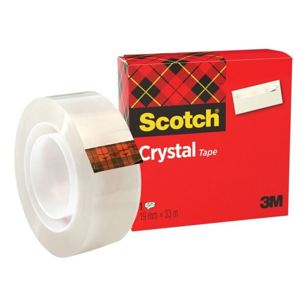 Scotch Klebeband »Crystal Clear Tape 600« transparent, 19 mm/33 m (B/L) transparent, 1.9 cm