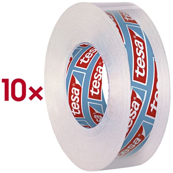 tesa 10er-Pack Klebefilm »kristall-klar« 58259, 15 mm/33 m (B/L), 1.5 cm
