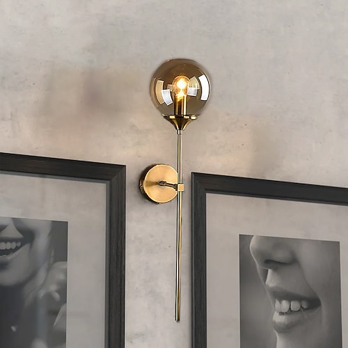 Kreativ LED Modern Nordischer Stil Innenwandleuchten Wohnzimmer Schlafzimmer Eisen Wandleuchte IP54 110-120V 220-240V / E12 / E14 / ASTM Image