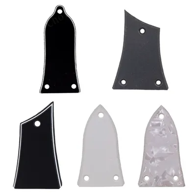 1 Pcs Plastic Truss Rod Cover Plate For Guitar Replacement Black Guitar Accessories