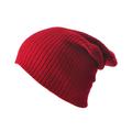 (Red) Knitted Ladies Mens Woolly Winter Oversized Slouch Beanie Hat Skateboard Cap