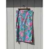 Lilly Pulitzer Bath | Lilly Pulitzer Oversized Pool Towel 40"X70" | Color: Red/Tan | Size: Os