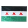 Bandiera della siria 90*150cm la repubblica araba della siria bandiera della siria a tre stelle che