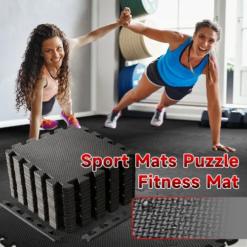 4-18 stücke 30*30cm Puzzle Fitness matte Sport matten Anti-Rutsch-Matte Heim teppich
