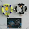 Coraline und Wybie passende Armbänder | Paare passende Armbänder | Halloween passende Armbänder |
