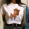 Alf top donna streetwear Y2K anime tshirt girl 2000s streetwear abbigliamento