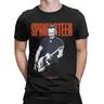 Fun Bruce Springsteen 2024 World Tour t-Shirt per uomo donna cotone Hip Hop Tees Shirt Idea regalo